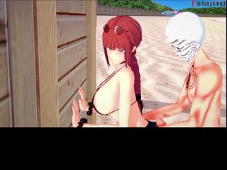 Makima bikini blowjon – Chainsaw Man | Full & POV on patreon: Fantasyking3
