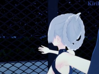 Nazuna Nanakusa and I have intense sex on a rooftop at night. – Call of the Night POV Hentai